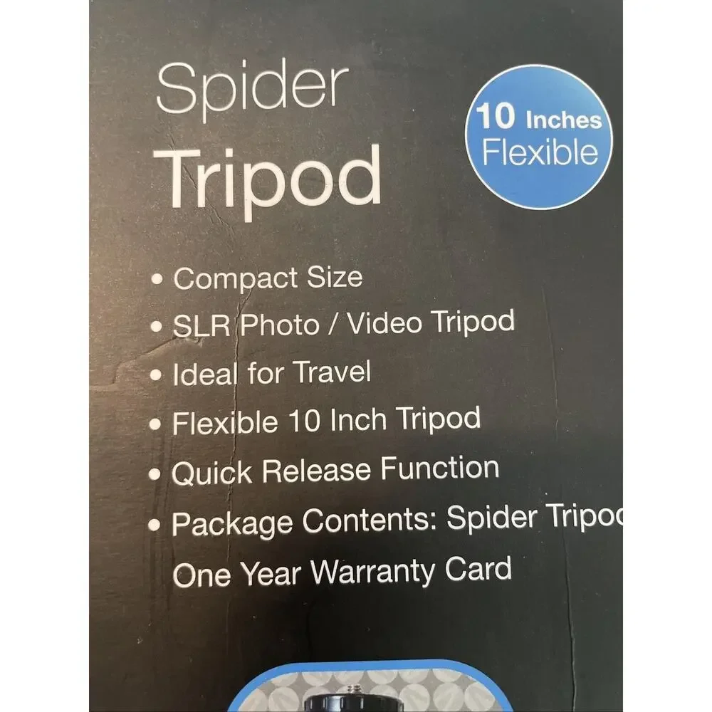 Vivitar Flexible Spider Tripod 10